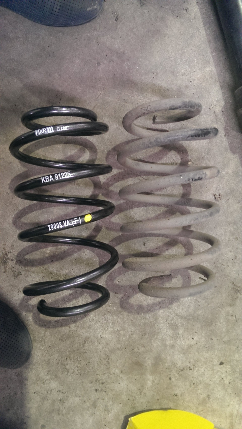 §93 Пружины H&amp;R Performance Lowering Springs Глубина 40 мм