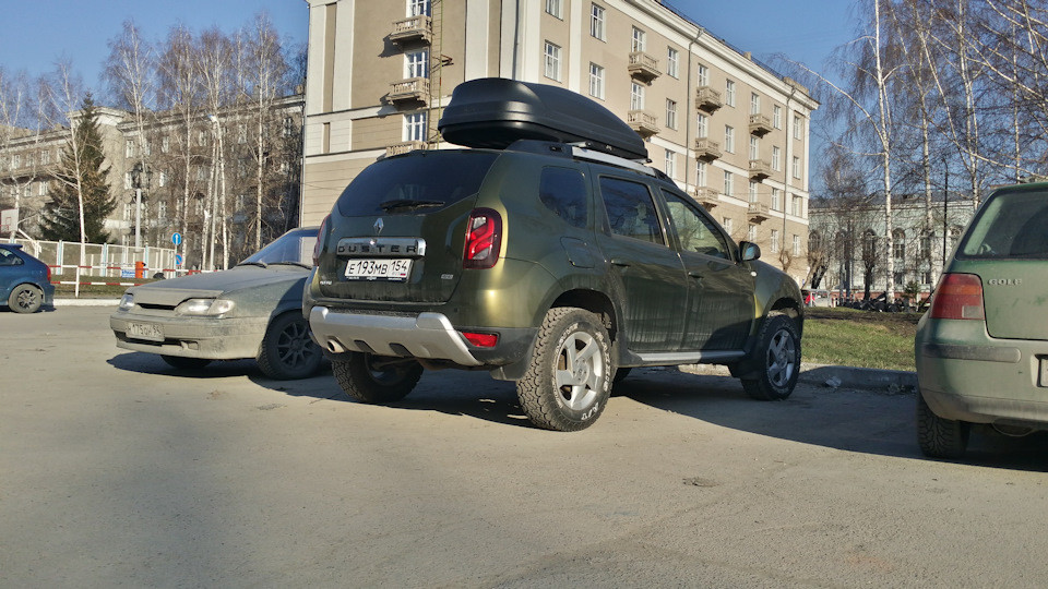 Установил пружины H&amp;R 28935-1 от DACIA Duster 4WD SD +30 мм