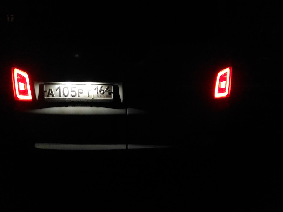 №149. Диодные фонари на VW T5 с распашными дверьми.