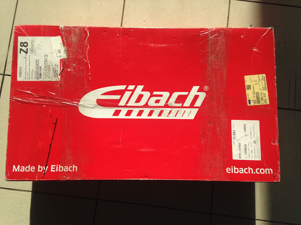 Eibach Pro Kit -30 мм…Не всё так просто…