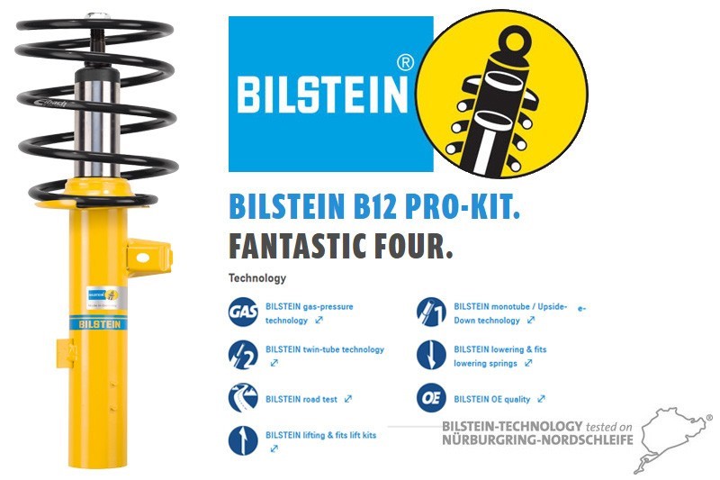 Установка подвески Bilstein B12