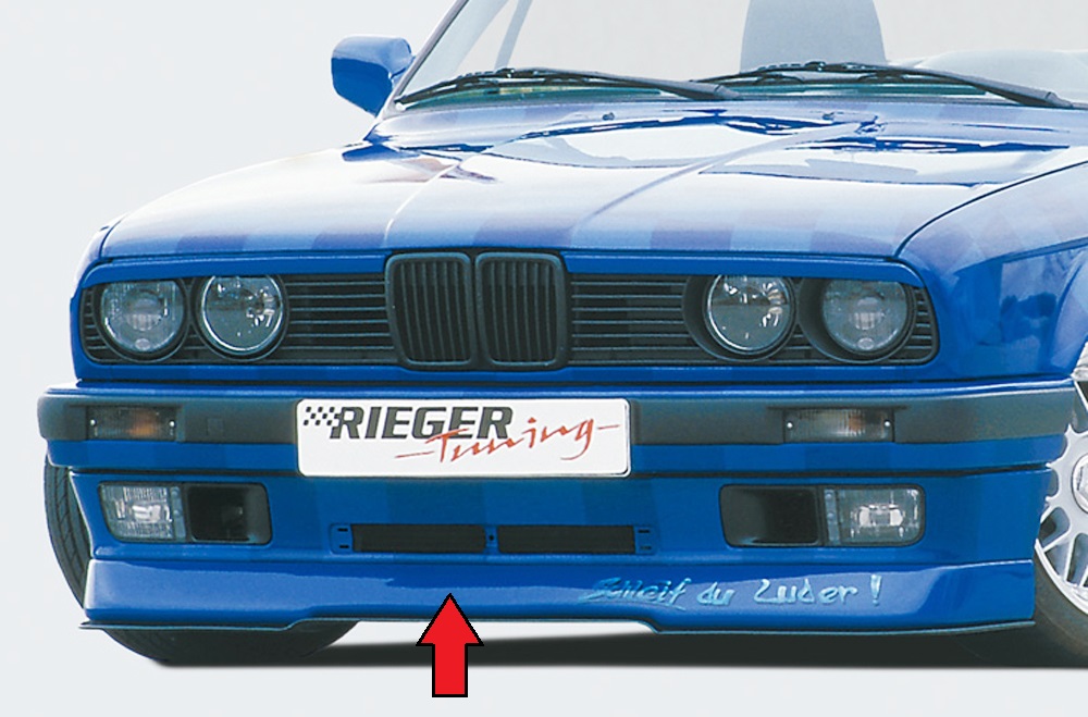 Передний бампер на BMW 3 E30