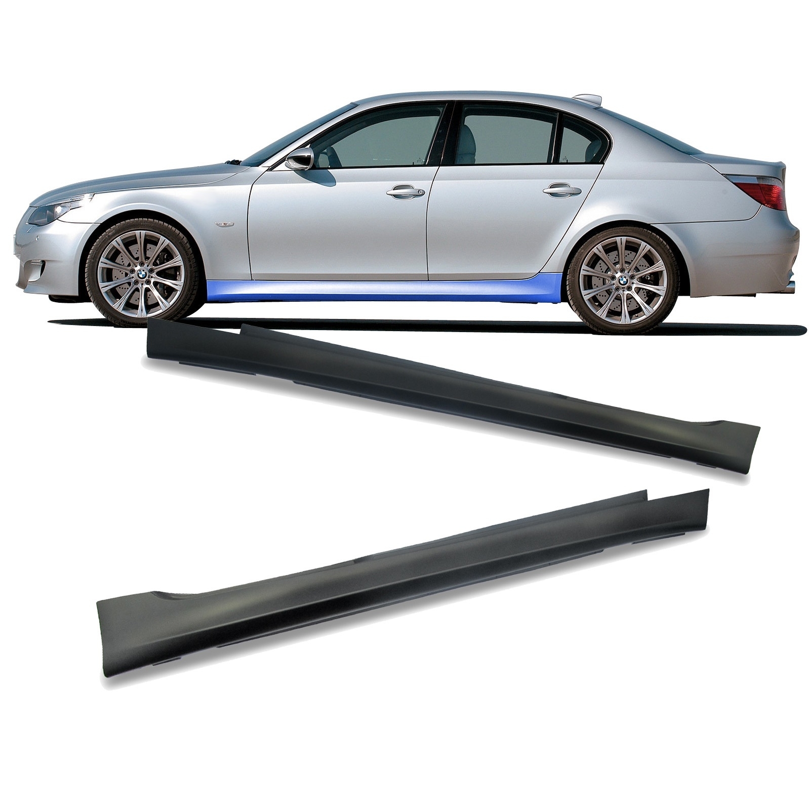 BMW E60/E61 03-10 Накладки на пороги Sportlook, Джом (JOM). Отзывы (1) —  Купить в интернет-магазине Golf Tuning