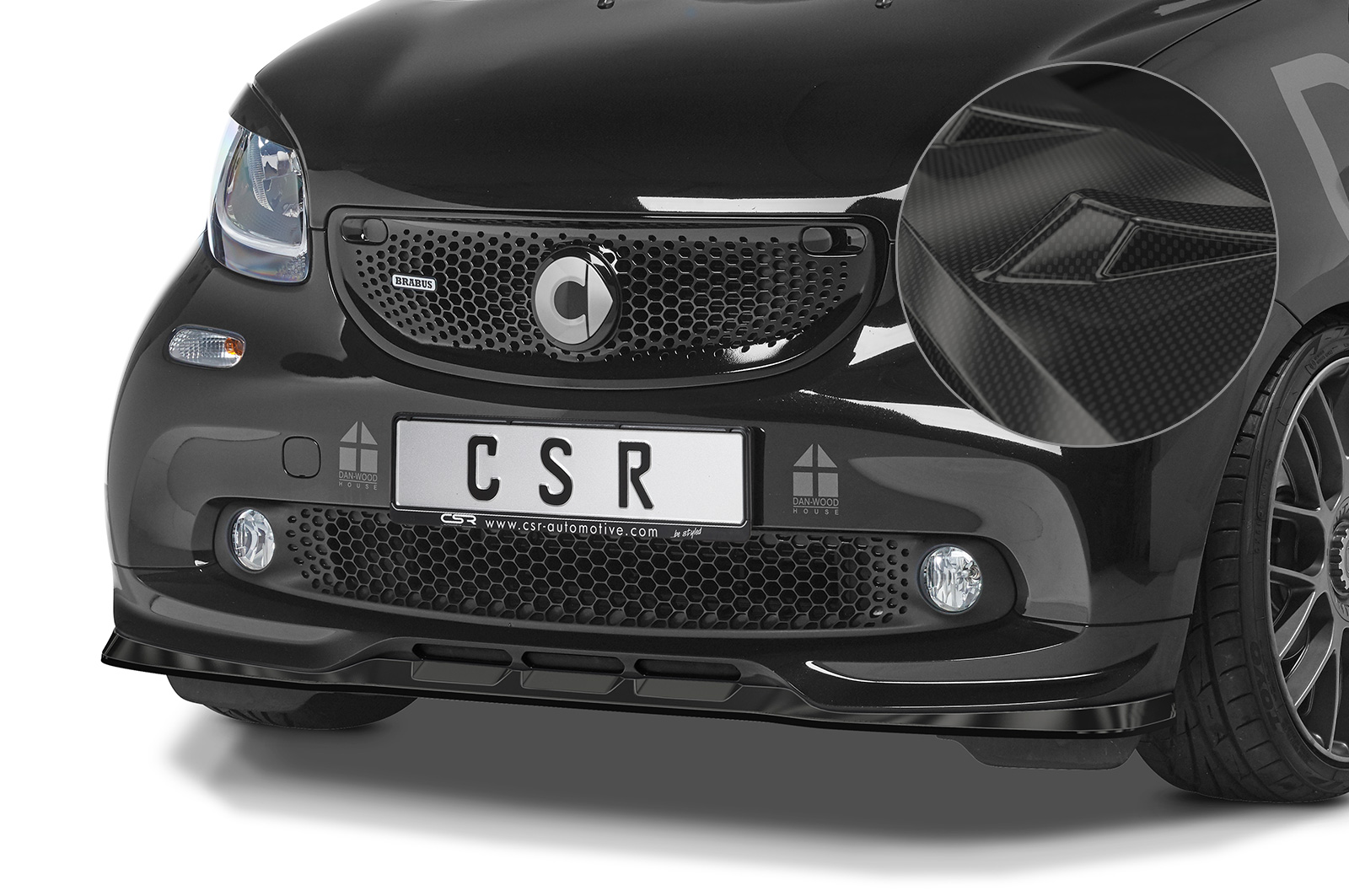 Отзывы Smart fortwo 453 Brabus 16-18 Накладка переднего бампера Carbon  look. Читать 0 отзывов.