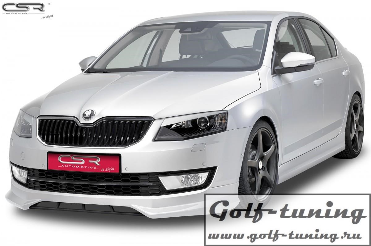 Отзывы Skoda Octavia A7 12-17 Накладка на передний бампер. Читать 1 отзыв.