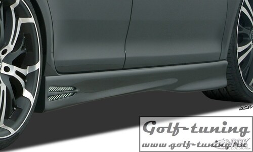 Hyundai i30 Coupe (GD) Накладки на пороги GT4