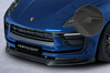 Porsche Macan 21- Накладка переднего бампера Carbon look матовая