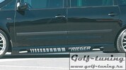 Ford Galaxy 00- /Seat Alhambra/VW Sharan 00- Накладки на пороги carbon look