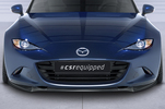 Mazda MX5 Roadster/RF 15- Накладка на передний бампер Carbon look матовая