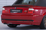 BMW 3er E46 Coupe / Cabrio 98-07 Спойлер на крышку багажника Carbon look