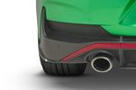 Hyundai I30 17- Накладки на задний бампер Carbon look