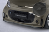 Smart EQ fortwo 19- Накладка переднего бампера Carbon look матовая