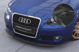 Audi A3 (8P/8PA) 05-08 Накладка на передний бампер Carbon look