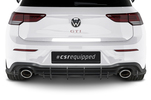 VW Golf 8 GTI Clubsport 20- Диффузор заднего бампера Racing