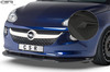 Opel Adam 12-19 Накладка на передний бампер Carbon look