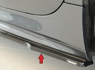BMW F40 (F1H) 19- Накладки/сплиттеры под M-Sport-package пороги глянцевые