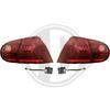 VW Golf 5 Фонари светодиодные, красные, в стиле Golf 6R