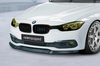 BMW 3er F30/F31 15-19 Спойлер переднего бампера Carbon look матовый