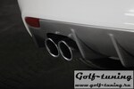 Audi A1 8X 10-14 Накладка на задний бампер/диффузор carbon look