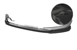 Skoda Kodiaq (Facelift) 2021- Накладка на передний бампер Carbon Look глянец