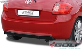 Toyota Auris E150 -10 Накладка на задний бампер/диффузор