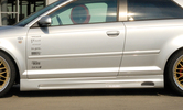 Audi A3 8P 08-12 3Дв Накладки на пороги
