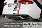 Audi A4 B8 11-15 Диффузор для заднего бампера carbon look