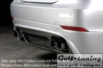 BMW E60 08-11 Седан Накладка на задний бампер/диффузор carbon look