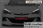 Opel Astra J GTC/Cascada 12-15 Реснички на фары