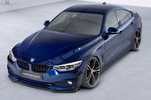 BMW 4er F36 Gran Coupe 17-21 Накладка на передний бампер Carbon look матовая