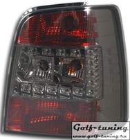 VW Touran 03-10 Фонари светодиодные, красно-тонированные