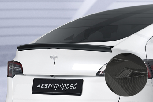 Tesla Model Y 2020- Спойлер Carbon Look матовый
