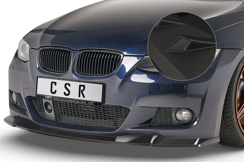 BMW 3er E92 / E93 06-13 Спойлер переднего бампера Carbon look
