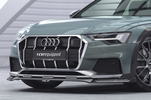 Audi A6 C8 универсал Allroad 19- Накладка на передний бампер Carbon look