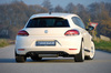 VW Scirocco 3 08-14 Накладка на задний бампер/диффузор Carbon Look