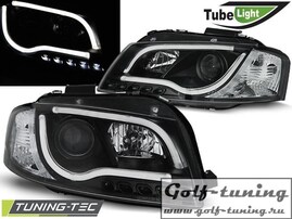 Audi A3 8P 03-08 Фары LED TUBE LIGHTS черные