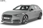 Audi A4 B9 8W S-Line/ S4 B9 8W 15-19 Накладка на передний бампер Carbon look