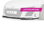 Audi R8 (Typ 4S) 19- Накладка на передний бампер Carbon look