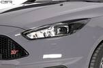 Ford Focus MK3 Facelift 14-18 Реснички на фары глянцевые Bad Eyes 