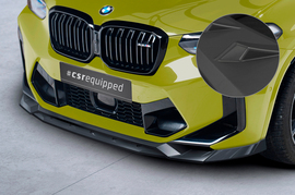 BMW X3 M Competition 21- Накладка на передний бампер матовая