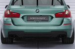 BMW 5er F10/F11 M-Paket 10-17 Накладка на задний бампер Carbon look 