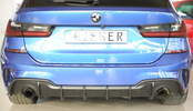 BMW 3-series G20/G21 19- Диффузор для M-Sport-package бампера