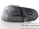 VW Golf 6 Фонари светодиодные, тонированные с светодиодным поворотником