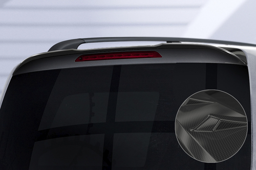 Mercedes Benz V-Klasse (447) 2014 - Спойлер на крышку багажника Carbon look глянец