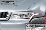 Audi A4 99-01 Реснички на фары carbon look