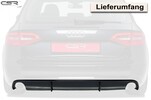 Audi A4 B8 Седан/Универсал 07-15 Накладка на задний бампер/диффузор