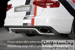 Audi A4 B8 11-15 Диффузор для заднего бампера черный