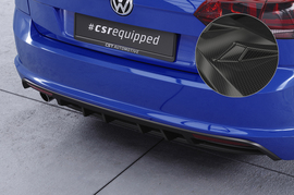 VW Golf 7 Универсал R-Line 13- Накладка на задний бампер Carbon look