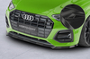 Audi Q5 (FY/FYT) 20- Накладка переднего бампера глянцевая