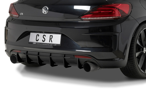 VW Scirocco 3 R 14-17 Накладка на задний бампер c CSR-logo